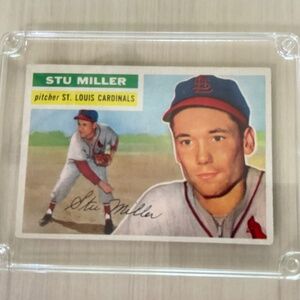 “1956 Topps #293 Stu Miller - St. Louis Cardinals  Vintage